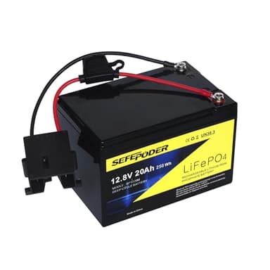 SEFEPODER Replacement Battery Compatible with Fisher Price Power Wheels 12 Volt,12V 20Ah Lifepo4 Lithium Ion Rechargeable Battery for Power Wheels Ride-On Vehicles