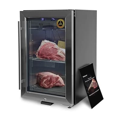 Cobalance Smart Dry Aging Cabinet for Premium Fish 33lbs Capacity, No Water Tank Technology. Perfect for Ocean-to-Table Results in 7–30 Days. The Ultimate Gift for Sea Fishing Enthusiasts.