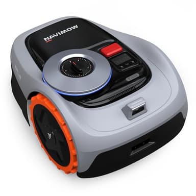 Segway Navimow i105N Robot Lawn Mower Perimeter Wire Free 1/8 Acre RTK+Vision Robotic Lawnmower, AI-Assisted Mapping, Virtual Boundary, APP Control, 58dB(A) Quiet, Multi-Zone Management