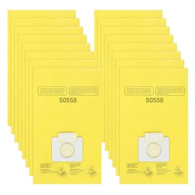 16 Pack 5055 Vacuum Bags Replacement Fit for Kenmore Canister Type C/Q 50555 50558 50557 and Type C-5 C-18