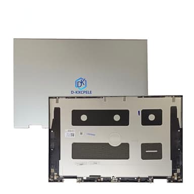 D-KXCPELE Replacement Laptop LCD Cover Back Rear Top Lid for Dell Inspiron 7415 5410 5415 2-in-1 0NRGDR NRGDR 460.0N809.0011 Silver
