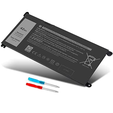 42Wh YRDD6 Battery for Dell inspiron 15 3000 Series 3583 3593 3582 3584 3501,inspiron 15 5000 Series 5582 5584 5593 5594 5598 5585 14 3493 5481 5482 5485 5491 5493 7586 Vostro 5481 1VX1H P93G P75F