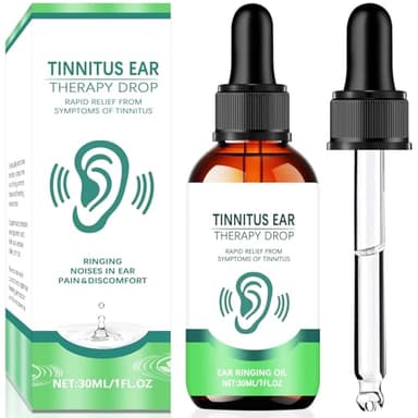Anitiate Tinnitus Relief for Ringing Ears, Ear Care Drops Promote Ear Comfort and Clarity, Effective Tinnitus Treatment Reduces Ears Noise and Improves Hearing in Both Men and Women, 1Pack-J