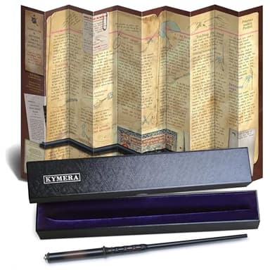 Kymera Magic Wand Universal Remote Control - 13 Easy to Learn Gesture Based Commands - Bring out Your Inner Potter Wizard - The Most Unique Holiday Stocking Stuffer Gift You Can Give this Christmas