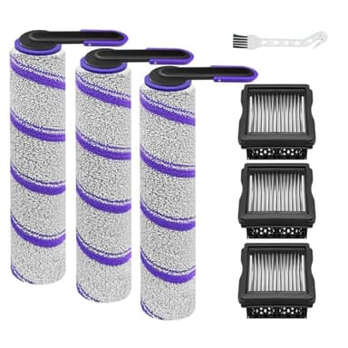 S30 Pro Accessories for NARWAL S30 Pro Wet Dry Vacuum Cleaner, NARWAL Replacement Parts inclue 3 HEPA Filters & 3 Brush Rollers