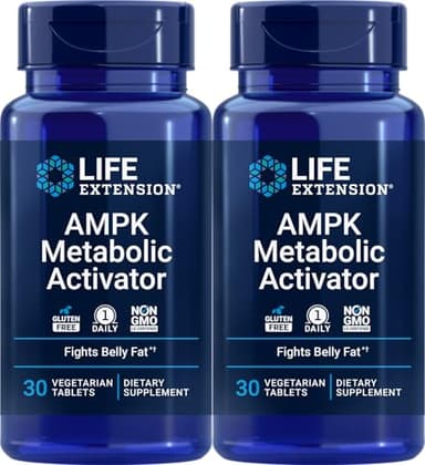 Life Extension AMPK Metabolic Activator 30 Tablets (Pack of 2)
