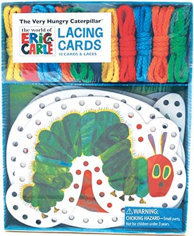 The World of Eric Carle(TM) The Very Hungry Caterpillar(TM) Lacing Cards: (Occupational Therapy Toys for Toddlers, Fine Motor Skills Toys for Kids)