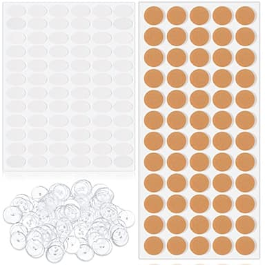 Jadive 360 Pcs Mixed Earring Support Patches - Invisible Ear Lobe Support Patches for Heavy Earrings, Silicone Earring Backs for Droopy, Earrings Backs Clear Plastic Piercing Disc Pads Stabilizer