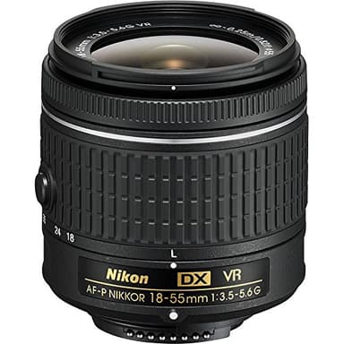 Nikon AF-P DX NIKKOR 18-55mm f/3.5-5.6G VR Lens for Nikon DSLR Cameras