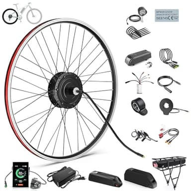 BAFANG 48V 500W/750W Rear Hub Motor for 20"/26"/27.5"/700C Rear Wheel Bike,Ebike Conversion Kit with Battery & Display Options