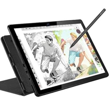 Frunsi T11 Pro Standalone Drawing Tablet with Screen,10.1 inch FHD Display,No Computer Needed,Octa-Core CPU,Pre-Installed Drawing Apps & Tutorials,More Bonus Items for Beginners, Artists, Students