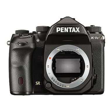 Pentax K-1 Mark II Full Frame 36MP Weather Resistant DSLR with 3.2" TFT LCD, Black