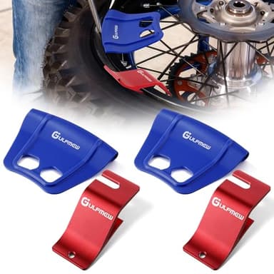 Gulfmew Motorcycle Tire Changing Tool Kit, Tire Bead Holder and Rim Shield Protector Combo, Dirt Bike Tyre and Wheel Installation Changer Tool for Off Road ATV Quad Motocross, 4 Pcs