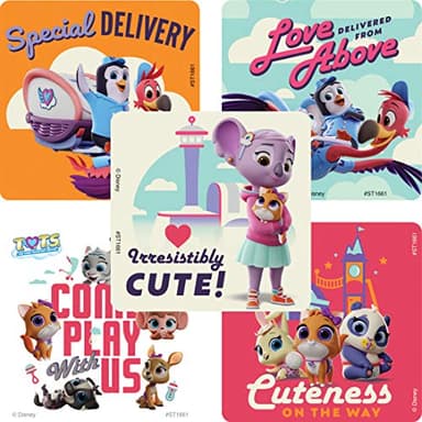 Disney T.O.T.S Stickers - Toys and Giveaways - 100 per Pack