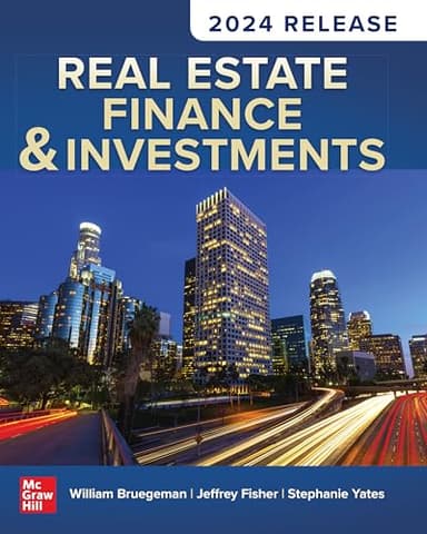 Real Estate Finance & Investments: 2024 Release