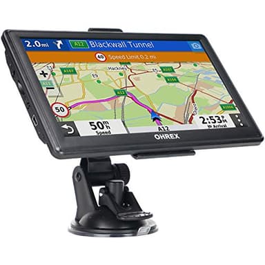 OHREX N700 GPS Navigator for Car Truck RV, Truck GPS Commercial Drivers,Large 7”Trucker GPS,Latest 2026 Map with Free Lifetime Updates,Custom Routing,Driver Alerts