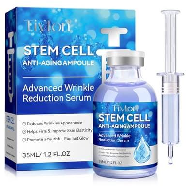 Stem Cell Serum for Face with Collagen,Hyaluronic Acid & Niacinamide,Hydrating Facial Serum to Use with and Without Micro Needling for Smooth,Firm,Plumping& Hydrating (1)