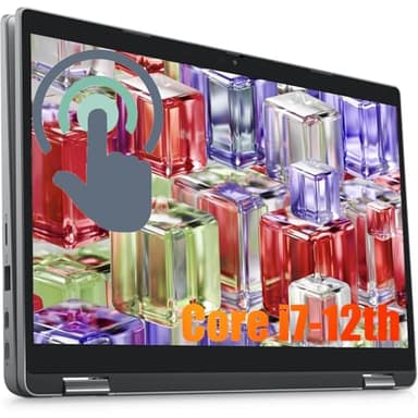 Dell Latitude 5330 2in1 Touch Laptop i7, 12th Gen Core i7-1265U, 32GB RAM DDR4, 512GB SSD, 13.3” FHD Touchscreen, Thunderbolt4, 10 Core Win 11 Pro (Renewed)