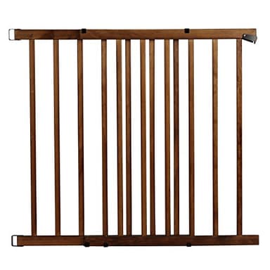 Evenflo Walk-Thru Top of Stairs Baby Gate, Farmhouse Collection