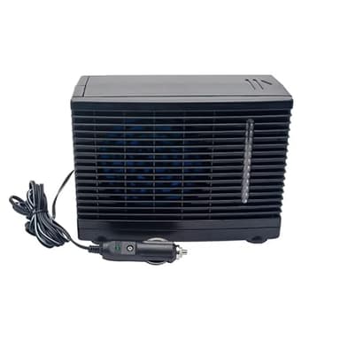 YOMTOVM Portable 12V Car Air Condition, Universal Dashboard AC Car Cooling Fan Blow Cold Air with Cigarette Lighter Plug in Fit for Vehicles Truck RV SUV Boat Golf