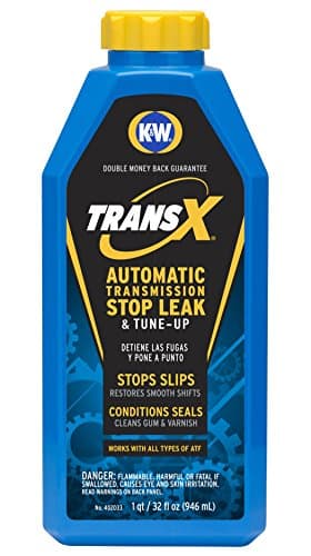 K&W 402033X6 Trans-X Automatic Transmission Stop Leak & Tune-Up - 32 Fl Oz Leak Repair Solution for Automotive, Power Steering, Hydraulic Systems | Car Care Fluids