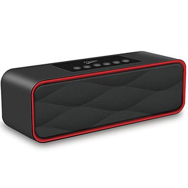 i-Tentek Portable Bluetooth Stereo Speaker, with 10W Acoustic Drivers,FM Radio & Handsfree Speakerphone, Slots for Micro SD Card & USB & AUX, for Smart Phone, MP3, iPad, Tablet & More