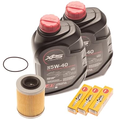 Sea Doo Spark 900 Oil Change Kit W/Filter O-Ring & NGK Spark Plugs
