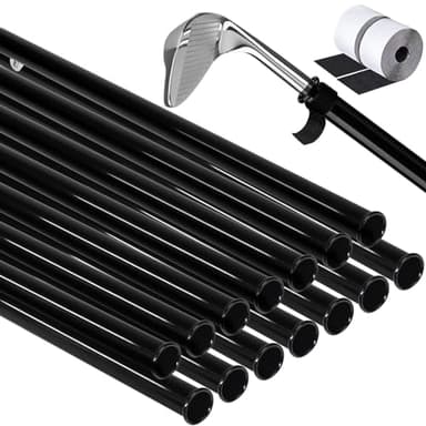 River Hill Golf 14 Pcs Golf Bag Tubes, Golf Club Tubes for Golf Bag w/Velcro Tape, 1.24"&1.34" Diameter, 34.3" Length Dividers Inserts Holder Accessories for Men Women