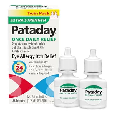 Pataday Once Daily Relief Extra Strength Relief 2.5ml, 2 Count