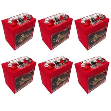 US Battery US8VGC T875 8 Volt, 170 AH Deep Cycle Battery - 6 Pack
