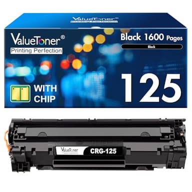 Valuetoner Compatible Toner Cartridge Replacement for Canon 125 Black Toner Cartridge CRG-125 3484B001AA High Yield for ImageClass MF3010 LBP6030w LBP6000 LBP6000B LBP6020 LBP6020B LBP6018 Printer