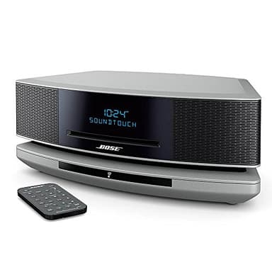 Bose Wave SoundTouch Music System IV, Works with Alexa, Platinum Silver - 738031-1310