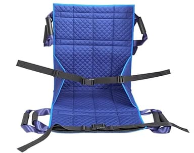 Heavy - Duty Wheelchair Transfer Pad - 260 LBS Capacity, 8 Sponge Handles, Oxford Fabric - Patient Lift Transfer Mat for Wheelchair to Bed/Car - Elderly & Disabled Assistance, With Instructions Manual