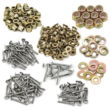 Camotokiit for Peterbilt 379/378 Stainless Steel Huck/Rivet Kit for Grille Surround