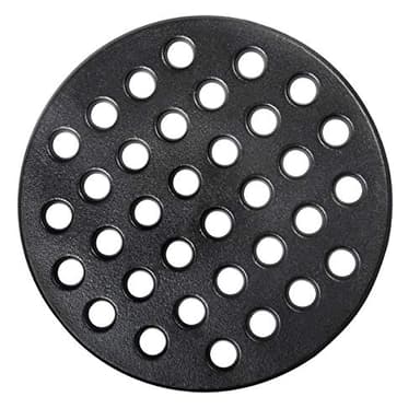 Dracarys Round cast Iron fire Grate, BBQ high Heat Charcoal Plate for Large Big Green Egg fire Grate Bottom Grate Grill Parts Charcoal Grate Replacement Parts Big Green Egg l accessories-9inch