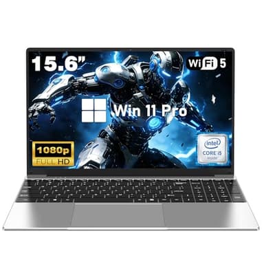 FUNYET Laptop Computer 2026, 15.6 Inch Lap Top PC Windows 11 Pro, 16GB RAM 1TB SSD, Core i5 Processor(Beat N4000), 2-Year Warranty, Backlit Keyboard, Bluetooth, Mini HDMI, FHD 1080P, Business