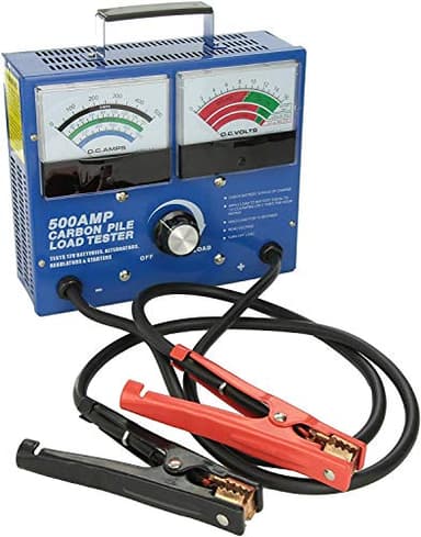 12V 500 Amp Carbon Pile Battery Load Tester Alternator Starter 1000CCA Testing