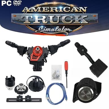 Obokidly Upgrade Type DIY Racing Simulator Steering Wheel Turn Signal Wiper Lever Switch For Logitech G27 G29 G920 G923 Logitech Thrustmaster T300 (Upgrade Type-For G27/G29, Black)