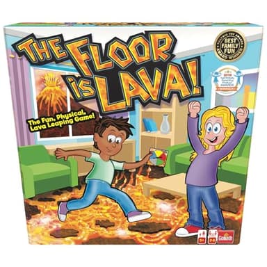 Endless Games The Original The Floor is Lava! Game by Endless Games - Interactive Game For Kids And Adults - Promotes Physical Activity - Indoor And Outdoor Safe