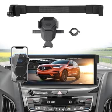 Sunsdrew Car Phone Holder for 2019-2025 Acura RDX Accessories,Adjustable GPS Acura RDX Phone Mount for 10.2-inch Screen,Hands-Free Ultra Stable Air Vent Phone Stand