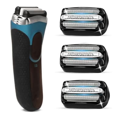 VIDSA 3 Pack 32B S3 Electric Replacement Heads for All Series 3 Shavers, Suitable for S3 3040s 3080s-4 370cc 3070cc 3000s 3010, 3090cc Etc.