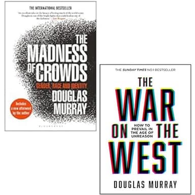 Madness of Crowds, The War on the West [Hardcover] 2 Books Collection Set By Douglas Murray