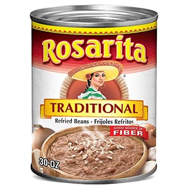 Rosarita Traditional Refried Beans, 30 oz