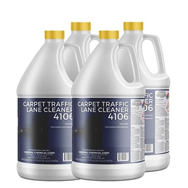 CarpetGeneral Carpet Traffic Lane Cleaner 4106 - Concentrated Carpet Pre Treatment Stain Remover - Incredible Stain Remover - Floor Covering Solution - Ideal for Industrial & Home Rug Cleaning - Case