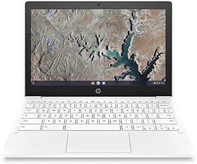 HP Chromebook 11-inch Laptop - MediaTek - MT8183 - 4 GB RAM - 32 GB eMMC Storage - 11.6-inch HD IPS Touchscreen - with Chrome OS™ - (11a-na0050nr, 2020 model, Snow White)