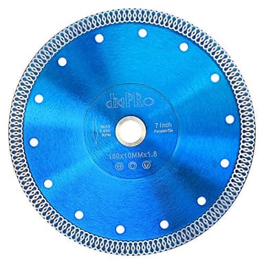 Diapro 7" Tile Blade Diamond Saw Blade Super Thin Diamond Blade for Porcelain Tile Granite Marble…