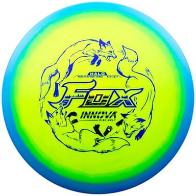 Innova Halo Star Fox Disc Golf Mid-Range, Far Gliding Mid-Range Disc (Colors Will Vary) (178-180g)