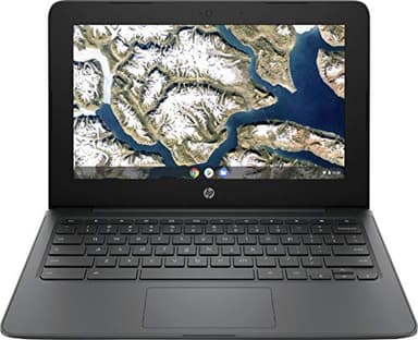 HP Flagship Chromebook, 11.6" HD (1366 x 768) Display, Intel Celeron Processor N3350, 4GB LPDDR2, 32GB eMMC, Chrome OS, HD Graphics 500, 11A-NB0013DX, Ash Gray