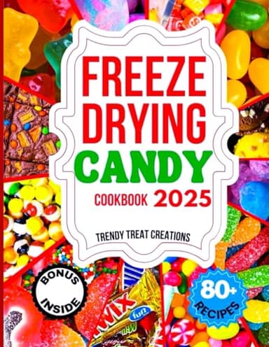 FREEZE DRYING CANDY COOKBOOK 2025: The Ultimate Guide for Beginners and Experts to Craft, Enjoy, and Build a Thriving Freeze-Dried Candy Business