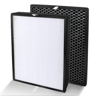 FY2420/FY2422 Replacement Filter Compatible with Philips Series Air Purifiers AC2889 AC2887 AC2882, FY2422 Filter & FY2420 Active Car.bon Filters
